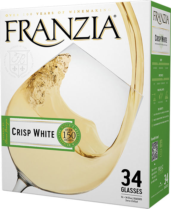 Crisp White Franzia Wines