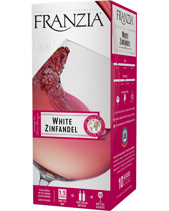 white zinfandel box wine