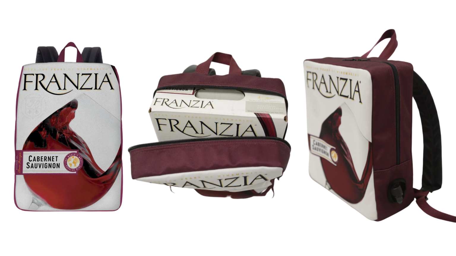 franzia backpack wine